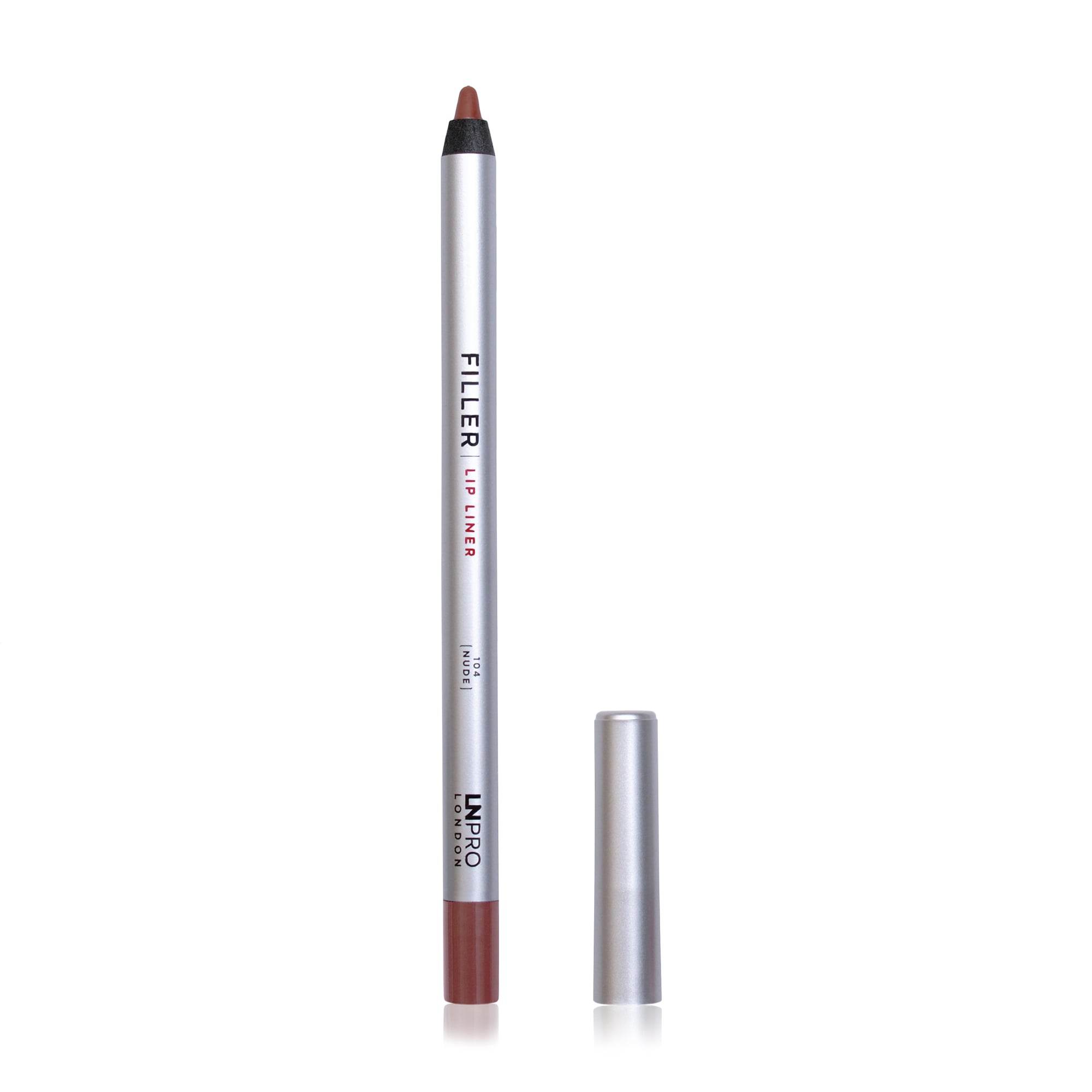 Стійкий гелевий олівець для губ LN Pro Filler Lip Liner, 104 Nude, 1.7 г
