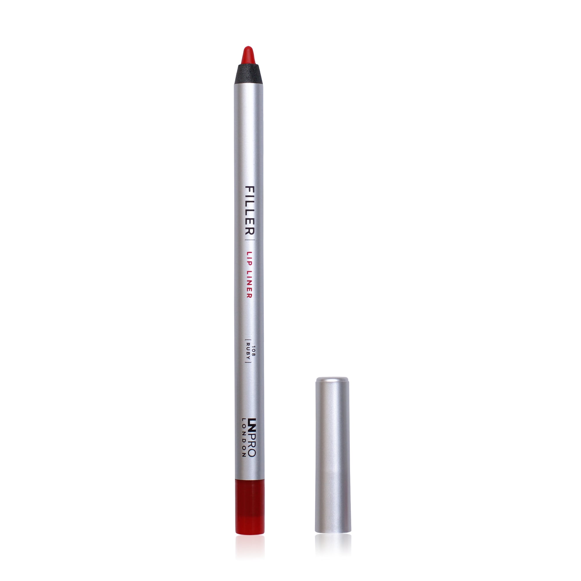 Стійкий гелевий олівець для губ LN Pro Filler Lip Liner, 108 Ruby, 1.7 г
